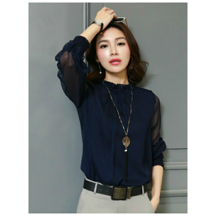 楽天市場】楽天1位【全品送料無料】 きれいめ 上品 シアー シャツ