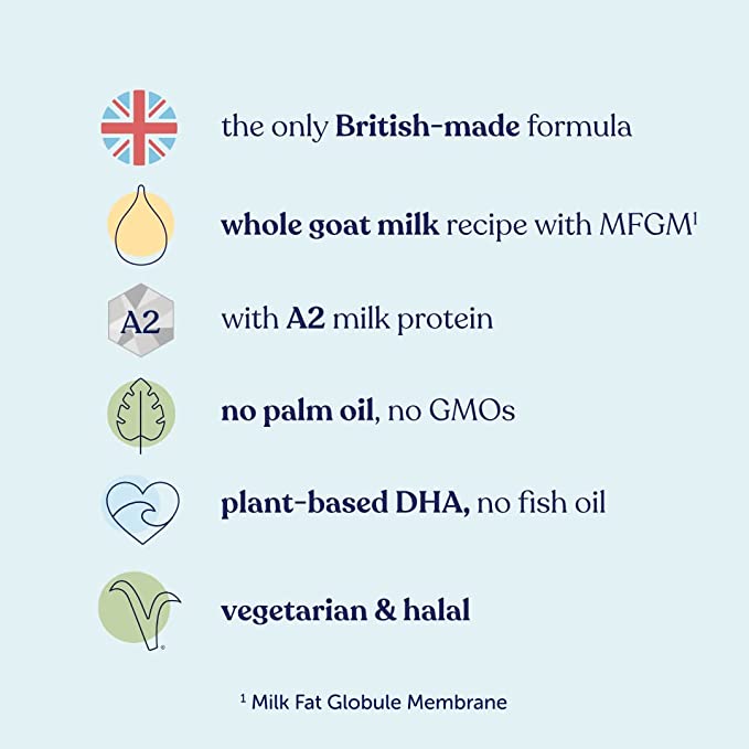 楽天市場】【800g 4個セット・新生児から】Kendamil goat（ケンダミル