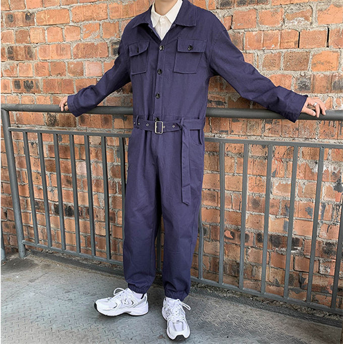 楽天市場】つなぎ メンズ おしゃれ オールインワン ビッグシルエット