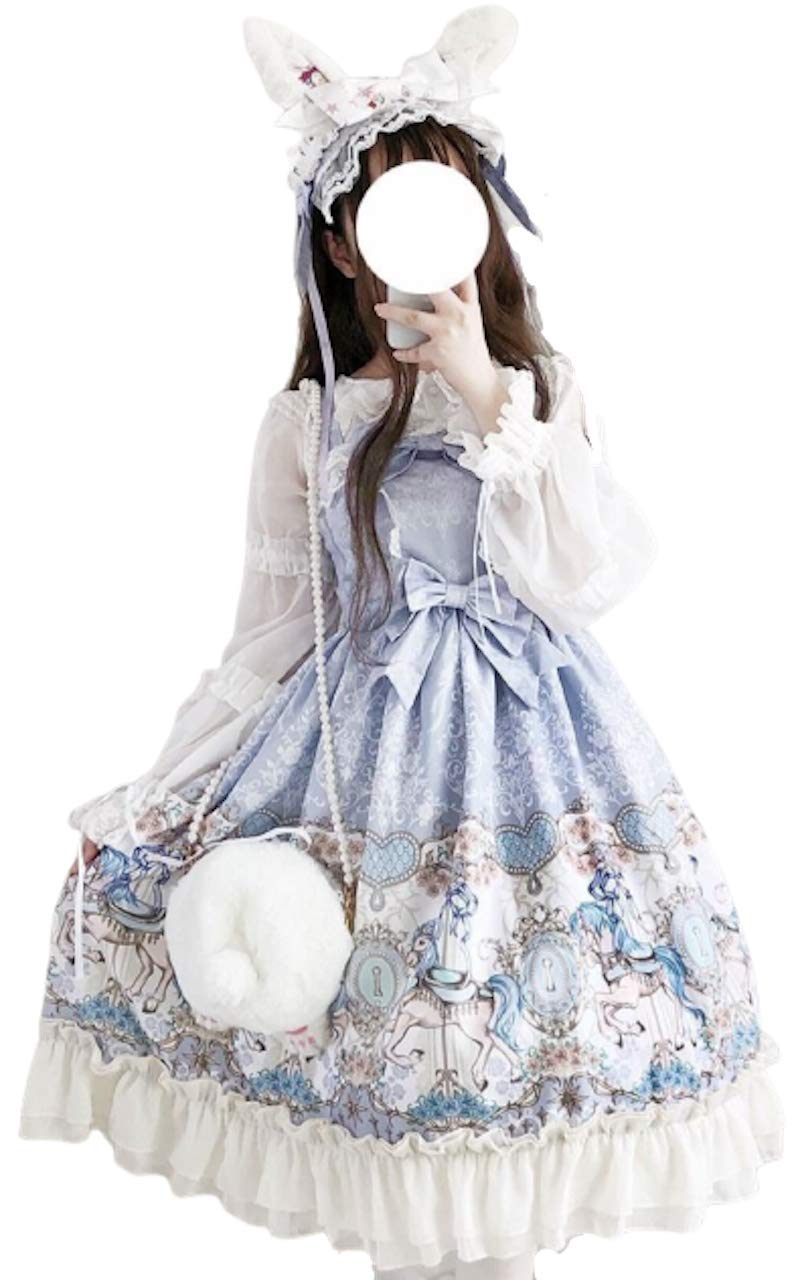楽天市場】Lady Lazy ロリータ JSK ドレス ワンピース 甘ロリ ひざ丈