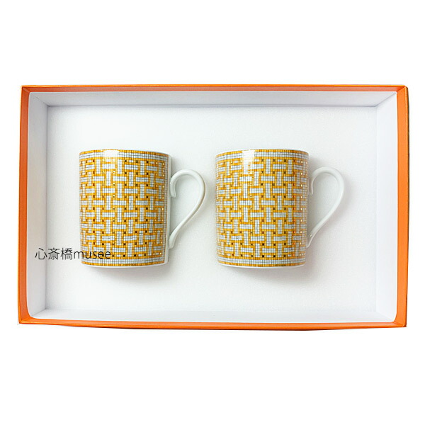楽天市場】≪新品≫ HERMES エルメス マグカップ モザイク ヴァン