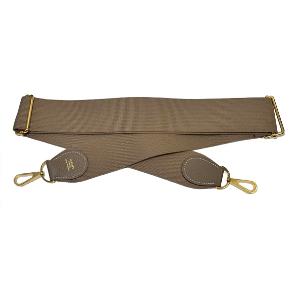 楽天市場】≪BrandNew≫ Hermes Evelyn Trois PM 29 Etoupe Gold