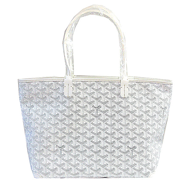 楽天市場】≪Brand new≫ GOYARD Goyard ARTOIS PM White Tote bag
