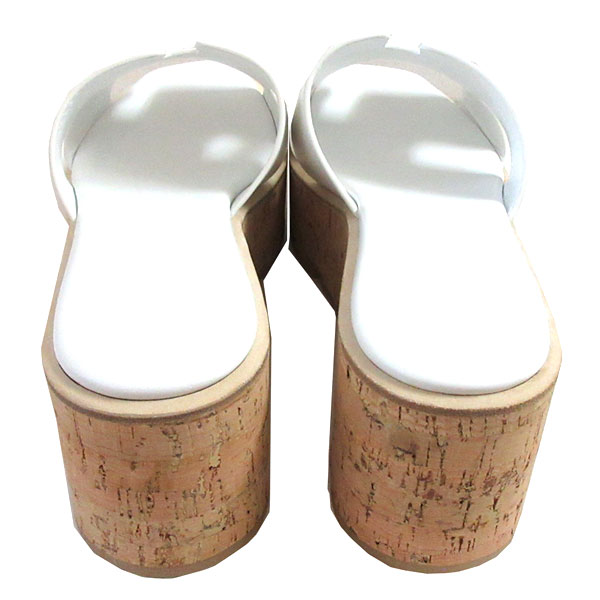 楽天市場】≪ 新品 ≫ エルメス エズ 30 サンダル 38 レザー コルク