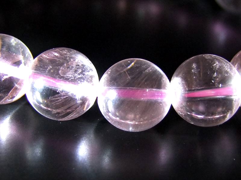 楽天市場】○激レア S級【ピンクエンジェルラダークォーツブレスレット