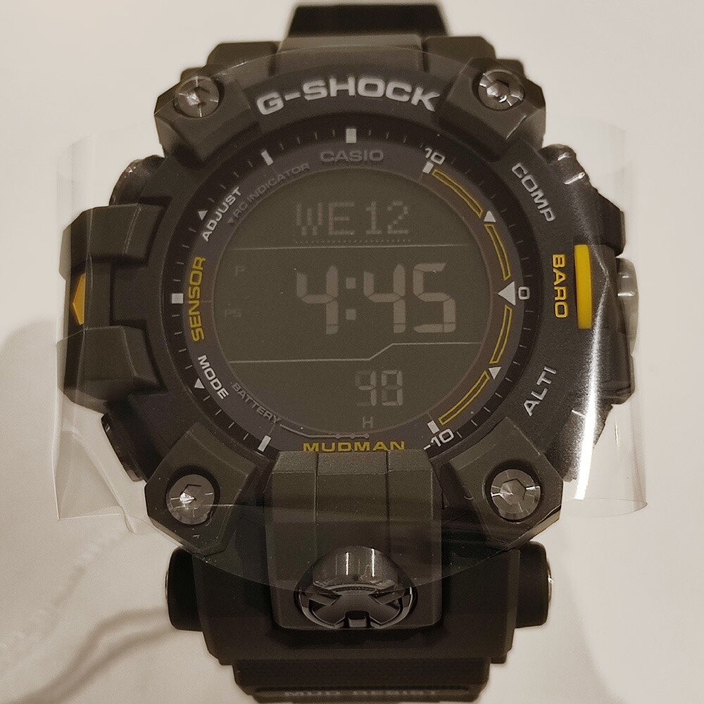 楽天市場】CASIO G-SHOCKMASTER OF G MUDMANGW-9500-3JF OLIVE/YELLOW
