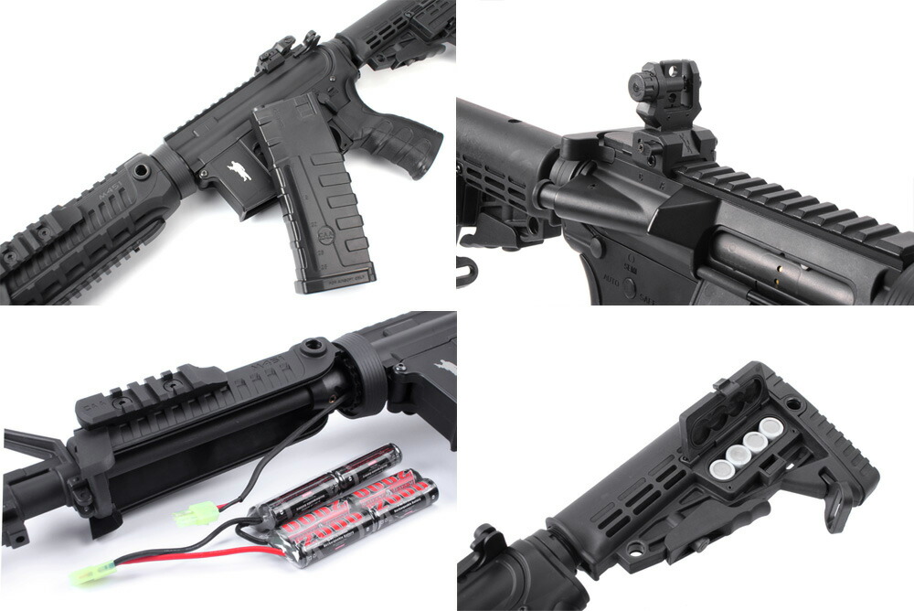 楽天市場】KING ARMS CAA M4S1 電動ガン Sport Series 10.5インチ BK