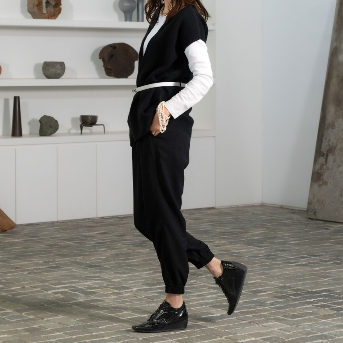 楽天市場】NO NAME ノーネーム [スニーカー] YOKO-51911-BLACK-ヨーコ