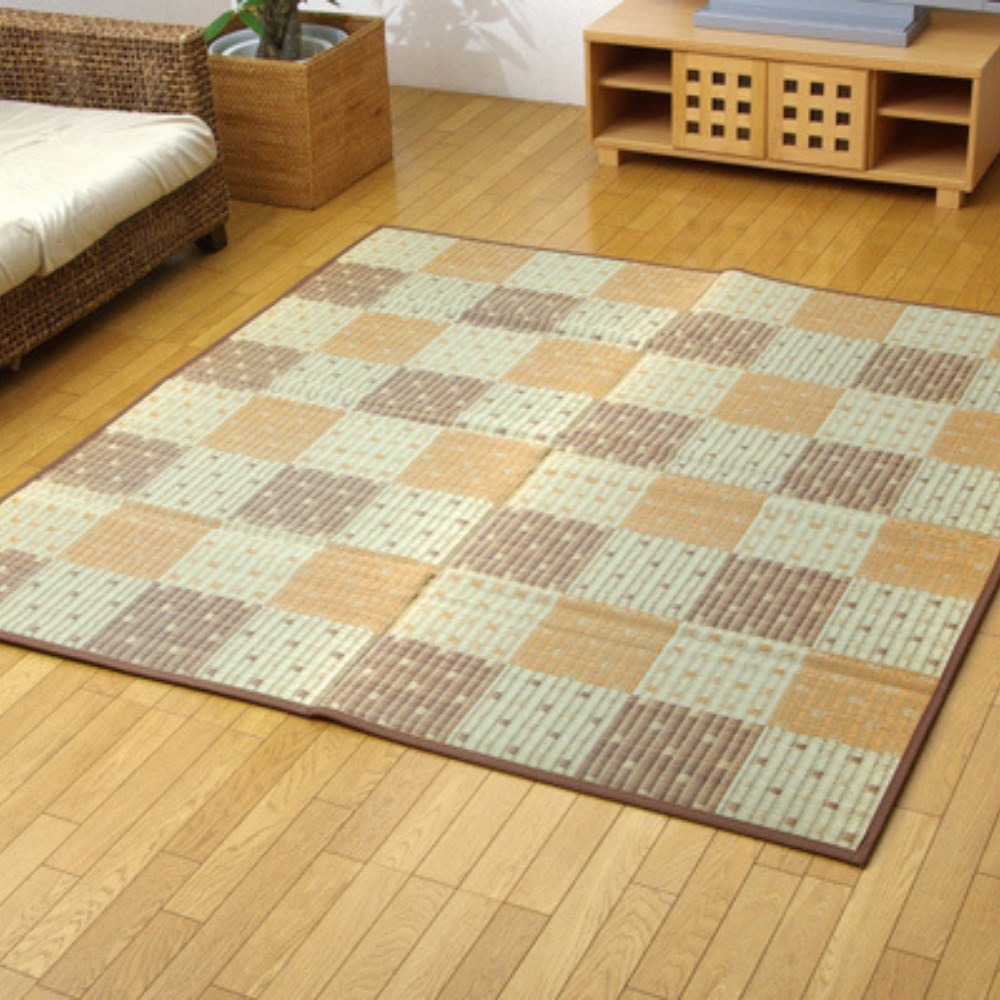 楽天市場】【メーカー直送品】い草ラグ い草カーペット 国産 正方形 厚