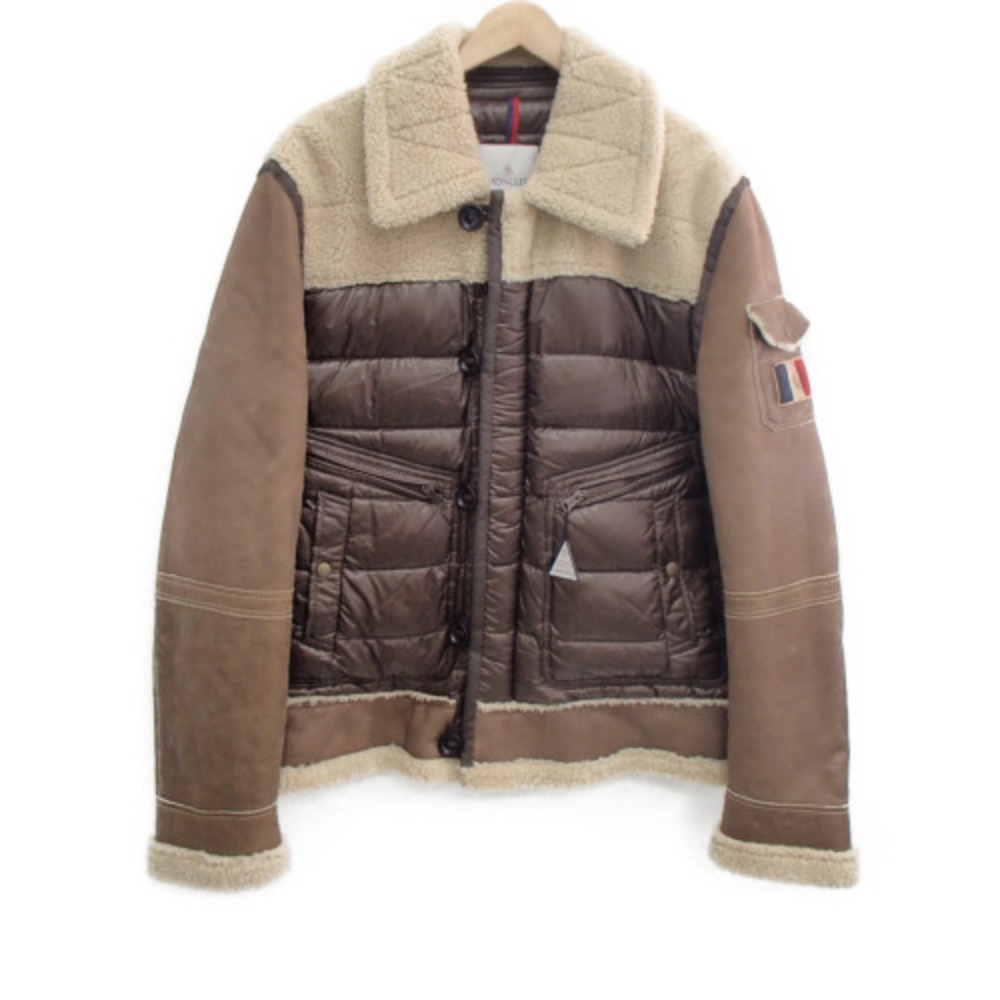 楽天市場】MONCLER モンクレール DELACROIXドラクロア ムートンレザー