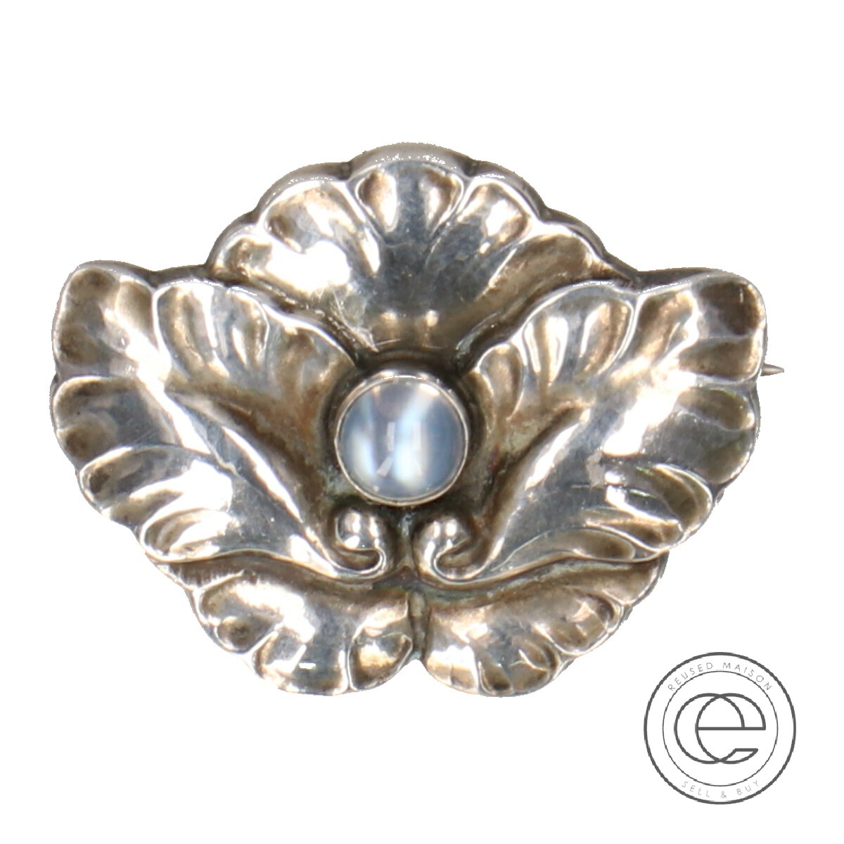 ジョージ・ジェンセンリーフモチーフ ブローチ