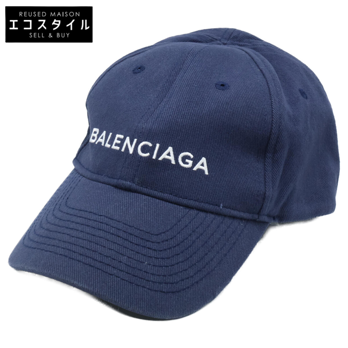 楽天市場】バレンシアガ キャップ ネイビーの通販