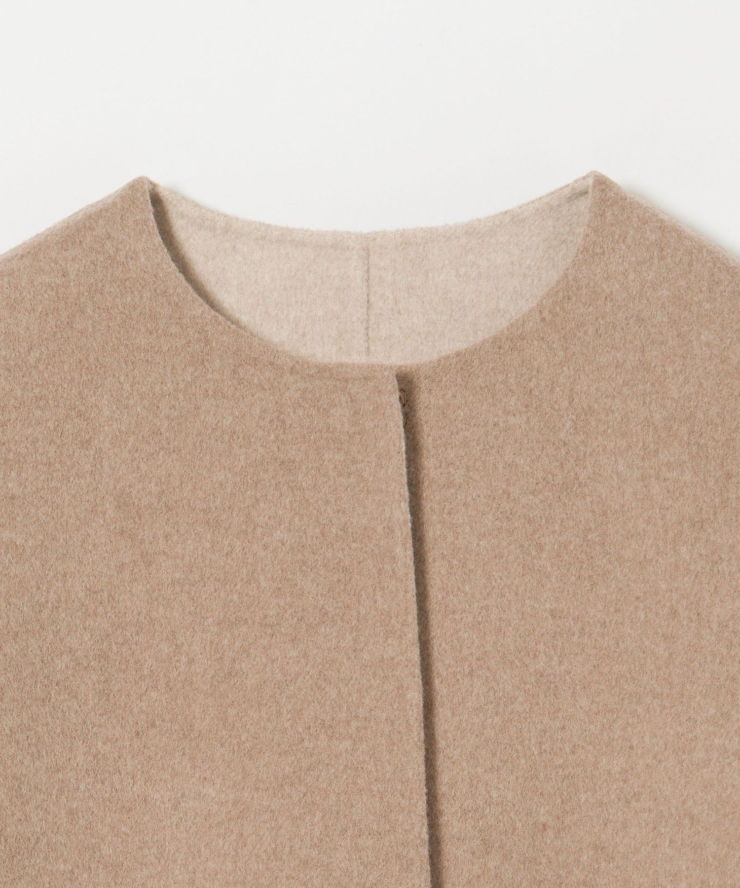 UNITED ARROWS｜バイカラー リバー ミドルコート | Rakuten Fashion