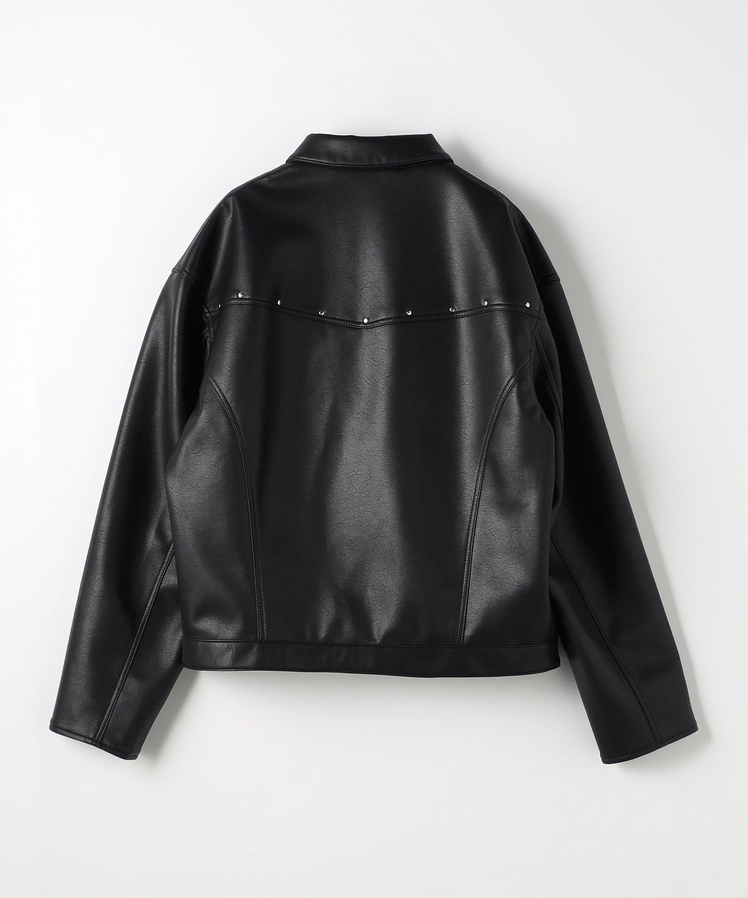 UNITED ARROWS LTD. OUTLET｜レザーライク ジップ ジャケット