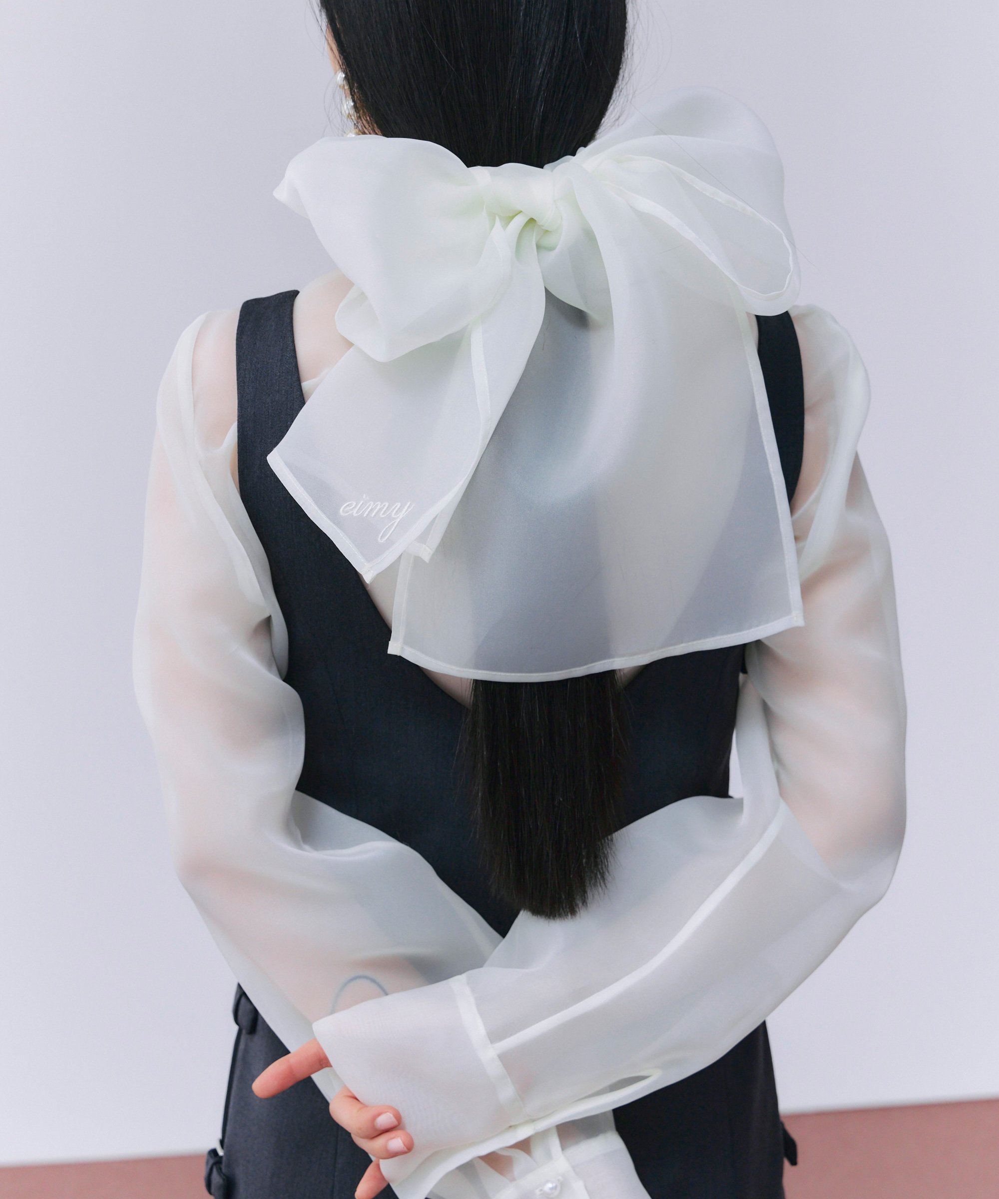 EIMY ISTOIRE｜ボウタイシアーブラウス | Rakuten Fashion(楽天