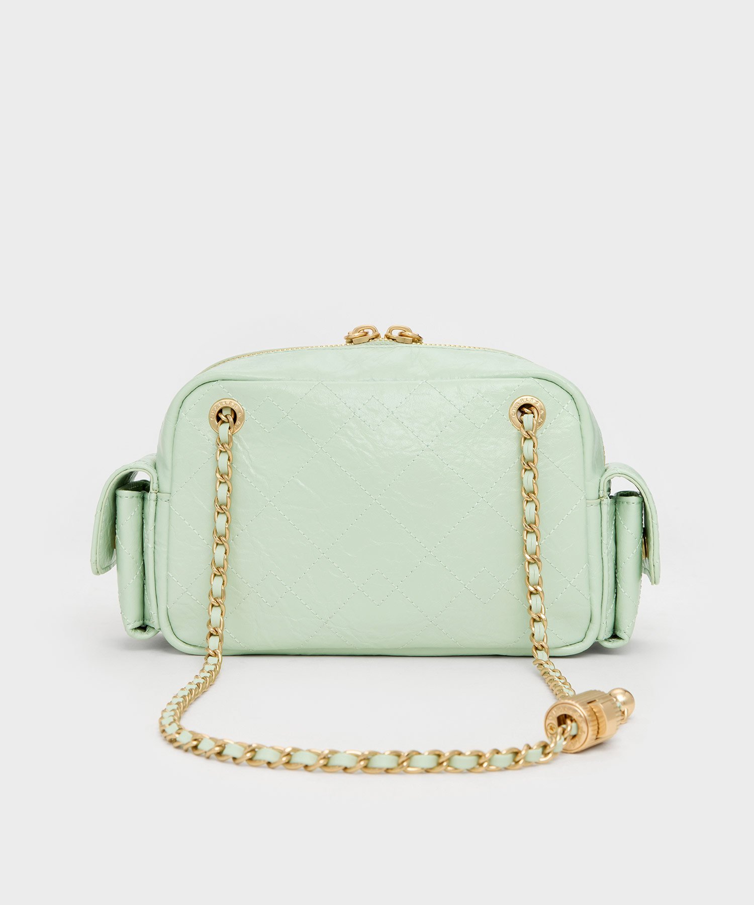 CHARLES & KEITH｜Duo ドゥオ キルトクロスボディーバッグ | Rakuten