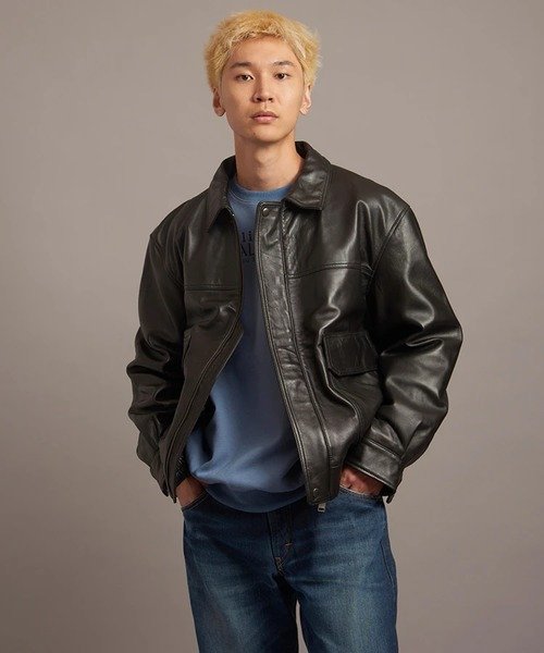 JACKROSE｜JE LAMB LEATHER A-2 JACKET(MENS) | Rakuten Fashion(楽天