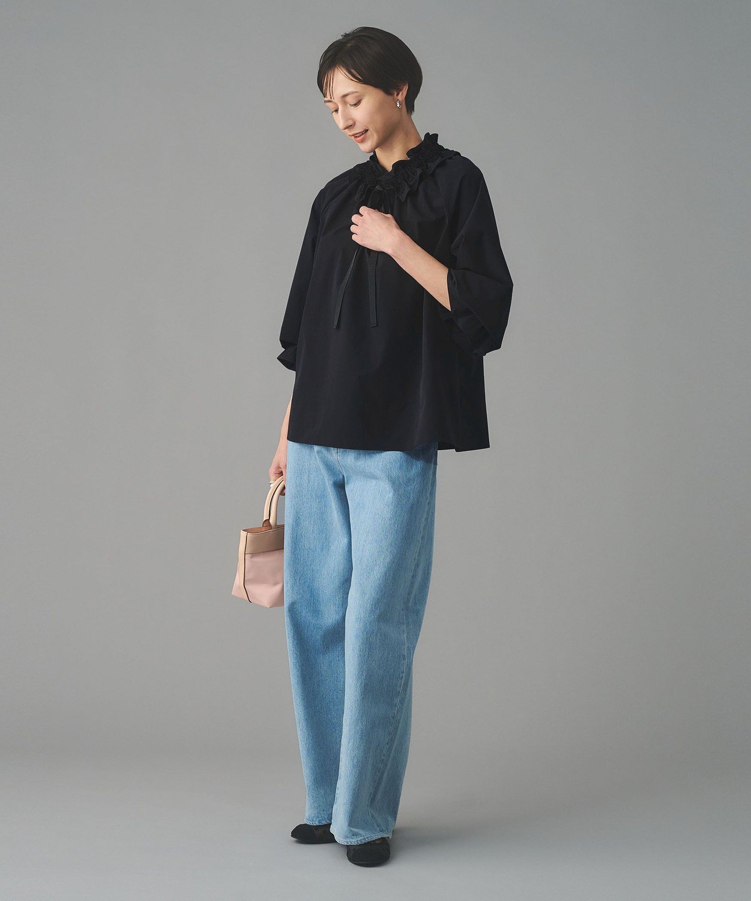 UNITED ARROWS｜レースフリルカラー 2WAY ブラウス | Rakuten Fashion