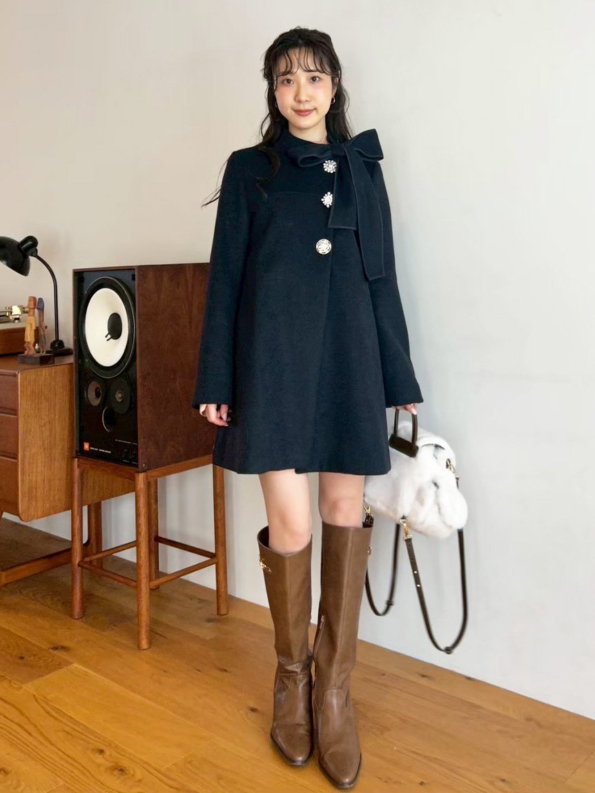 LILY BROWN｜【WEB限定カラー】[L.B CANDY STOCK]Aラインビジュー