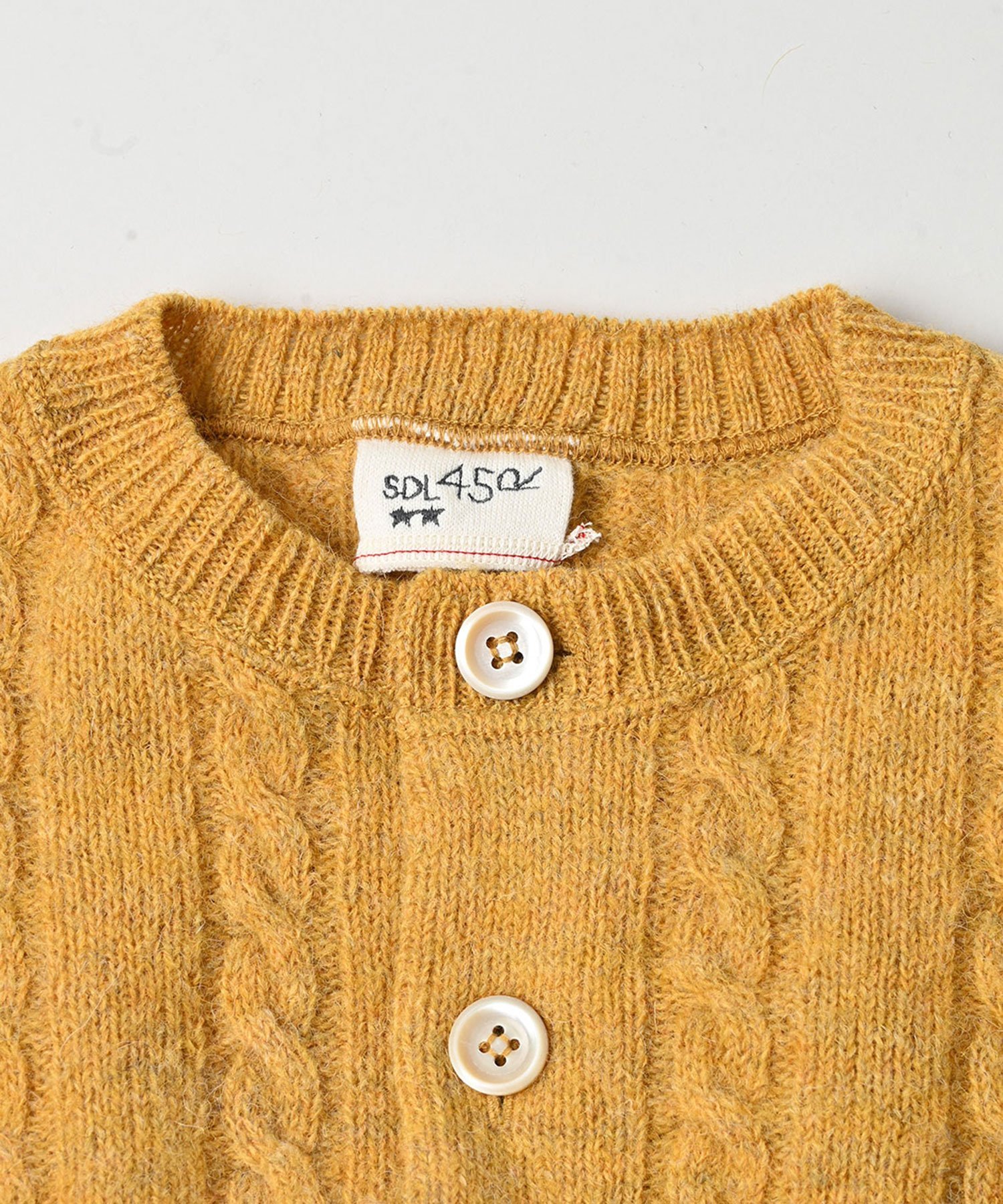 45R｜シェットランドケーブル縮絨のカーディガン | Rakuten Fashion