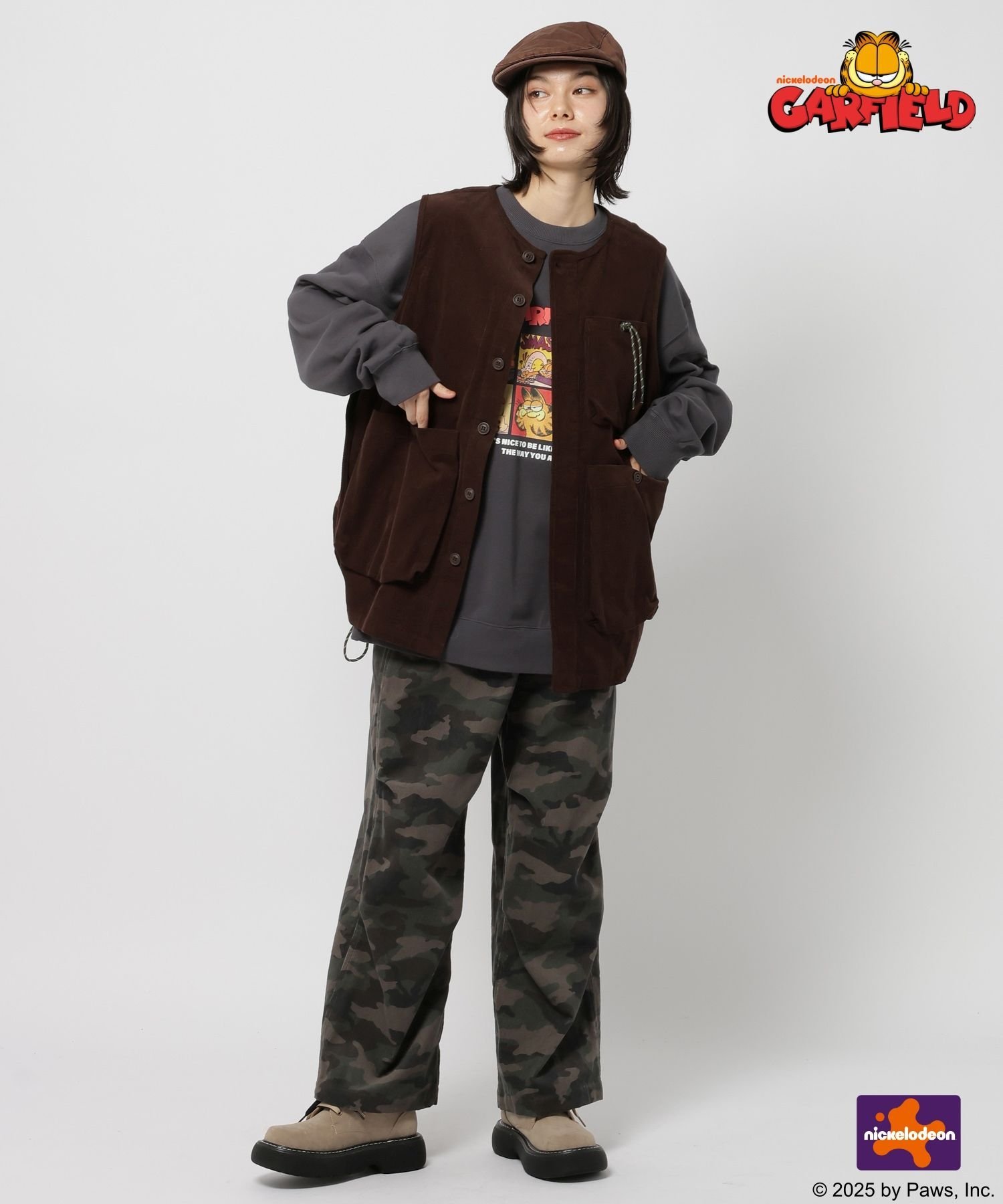 niko and ｜【Garfield(ガーフィールド)】CHARACTER PRINT