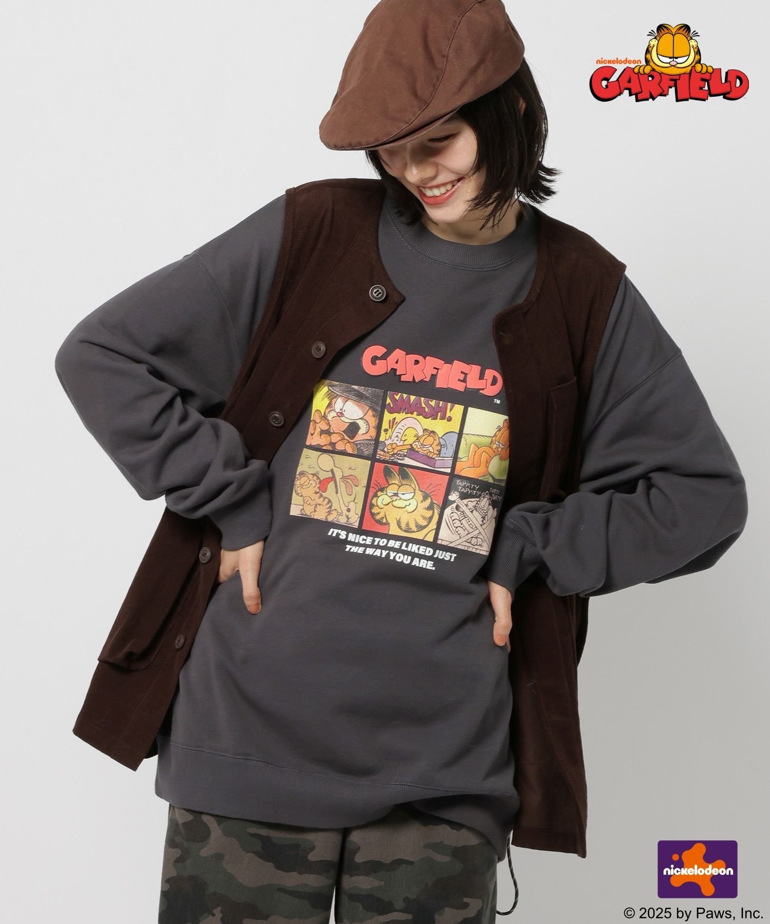 niko and ｜【Garfield(ガーフィールド)】CHARACTER PRINT