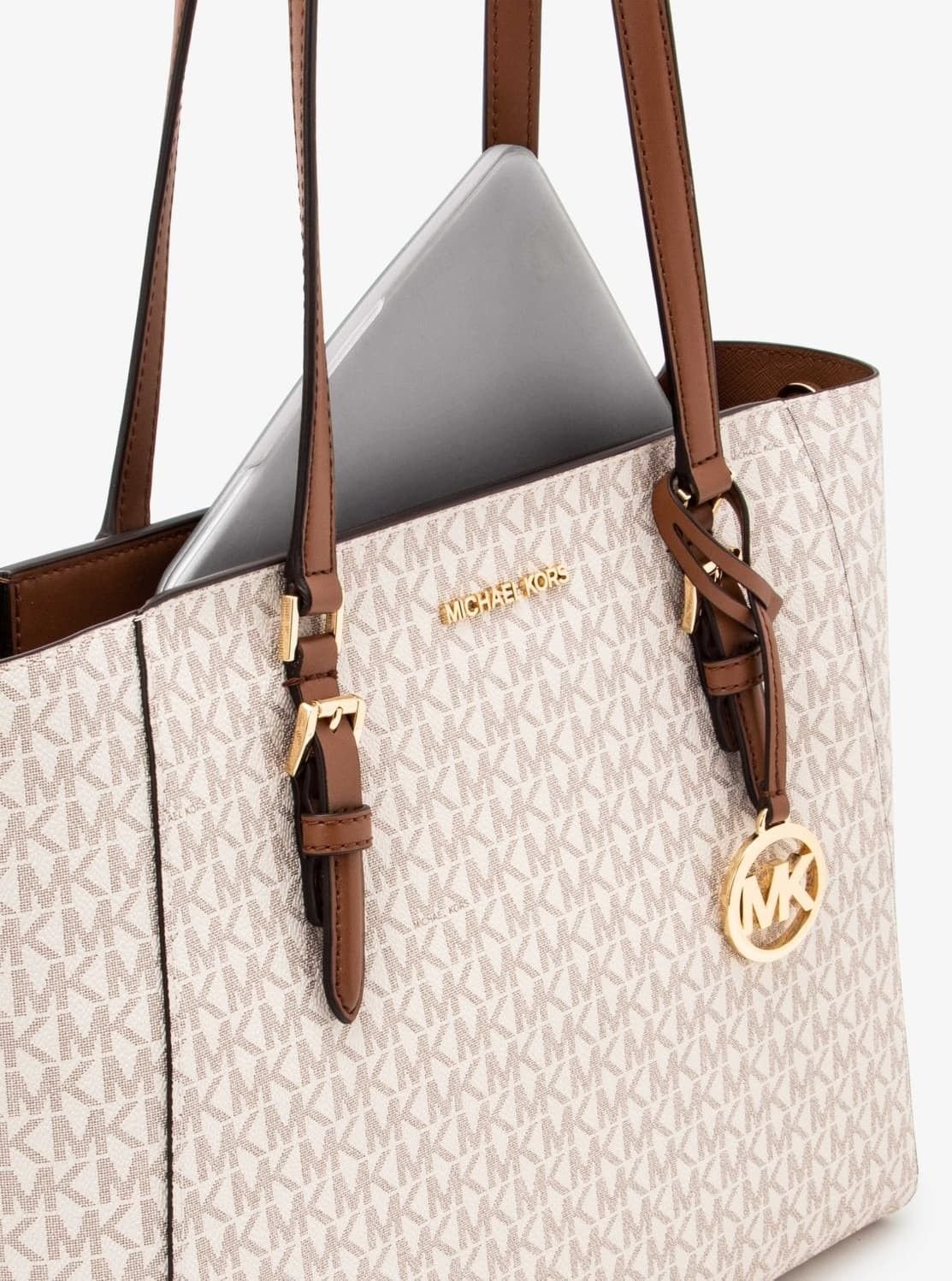 MICHAEL KORS｜CHARLOTTE 3 IN 1 トート ラージ - MKシグネチャー