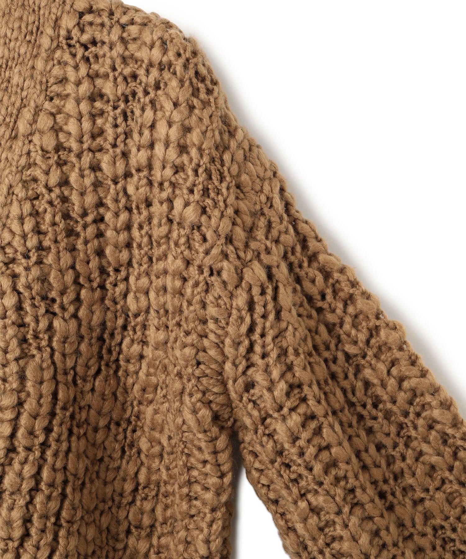 ADAM ET ROPE'｜【WEB限定】ローゲージクロップドカーディガン