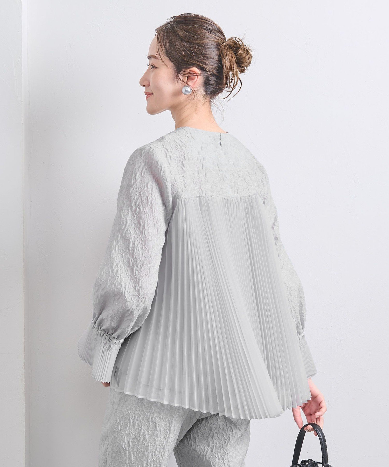 UNITED ARROWS LTD. OUTLET｜ツートーン ジャガード ブラウス