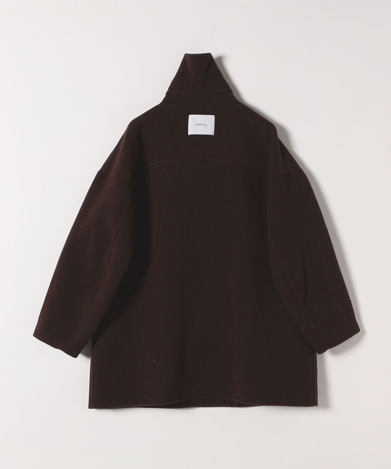 SHIPS｜SHIPS any: リバー ダブル テーラード ミドル コクーン コート