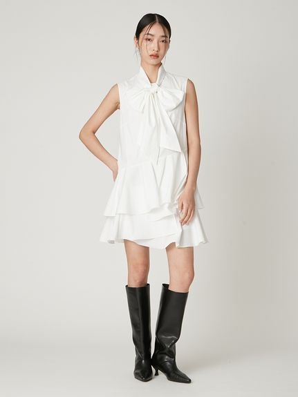 FRAY I.D｜リボンタイコンビニットチュニック | Rakuten Fashion(楽天