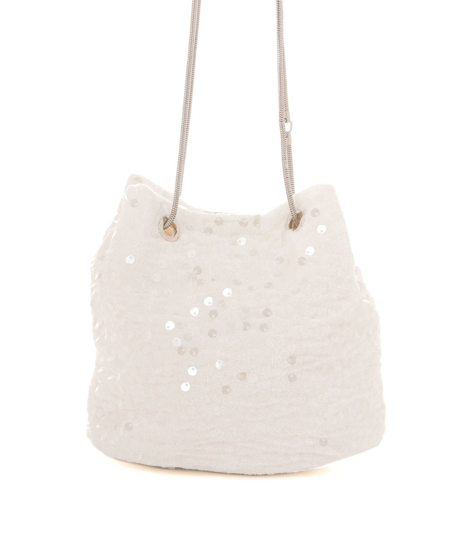 LAKOLE｜スパンコール巾着ショルダーバッグ | Rakuten Fashion(楽天