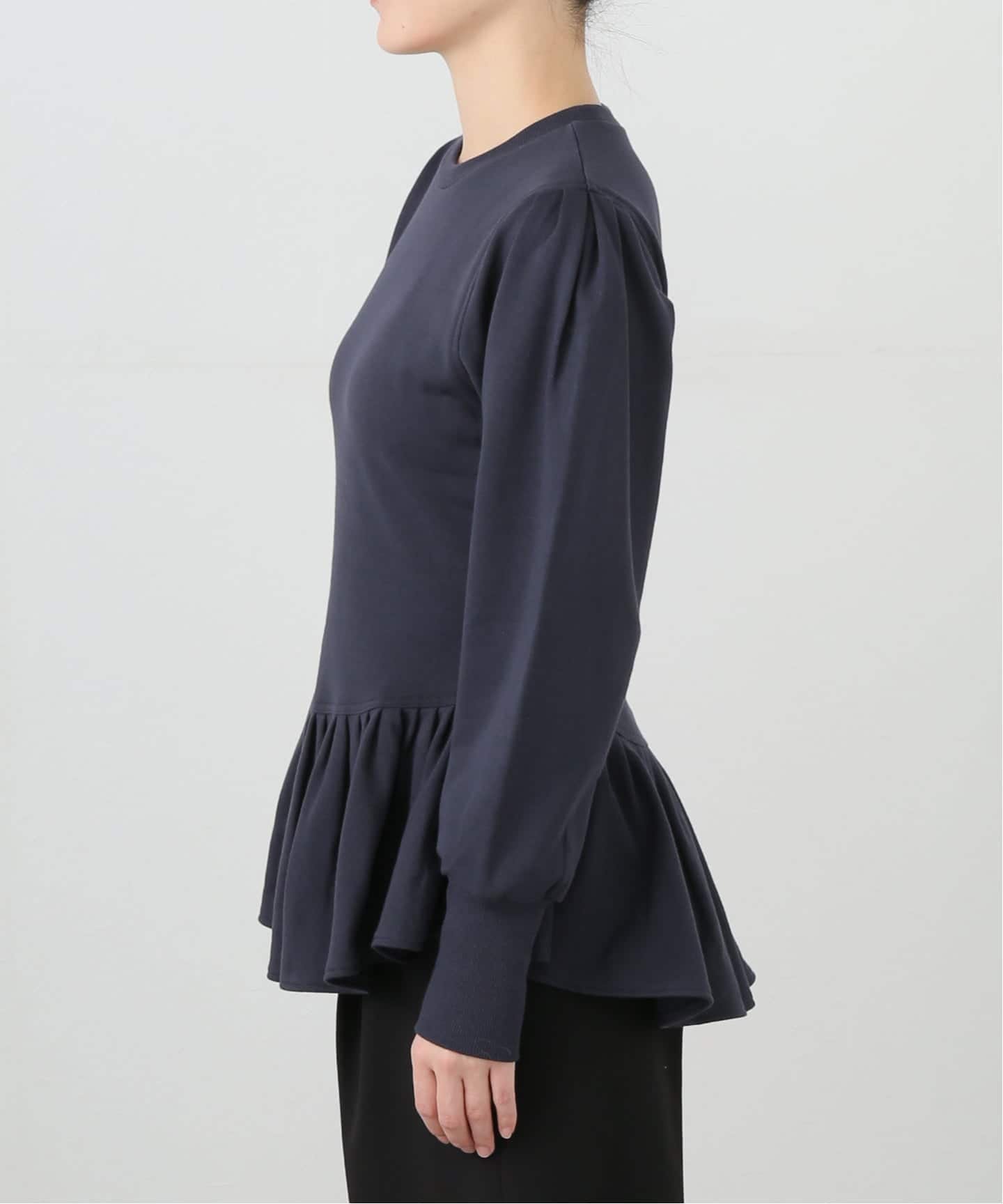 EDIT.FOR LULU｜angielala LULU ペプラムスウェット | Rakuten Fashion