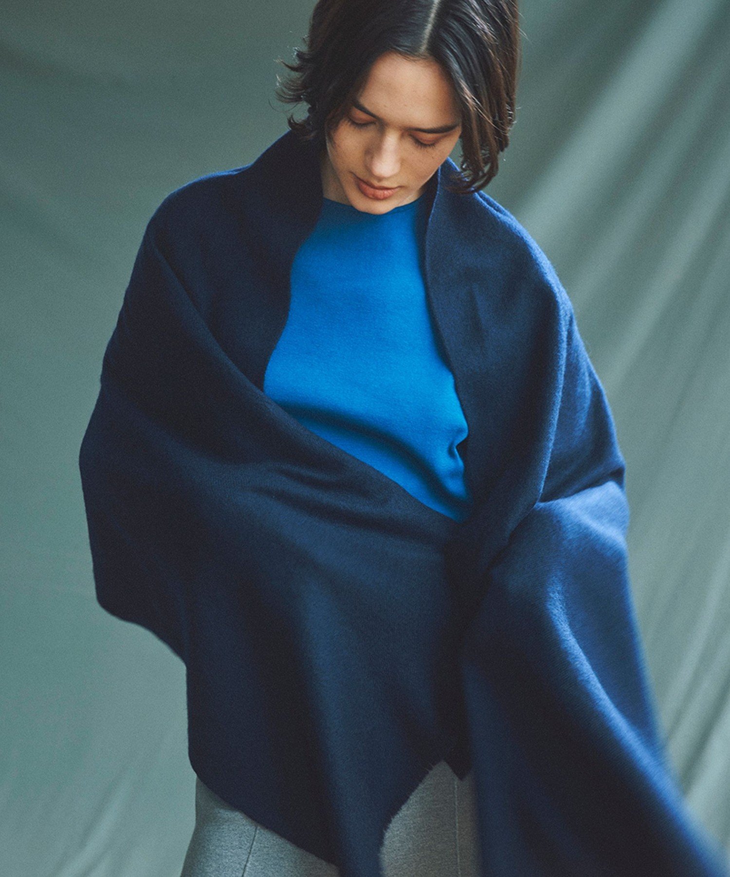 Demi-Luxe BEAMS｜【1/15新規値下げ】AK+1 / ウール フリンジ ストール