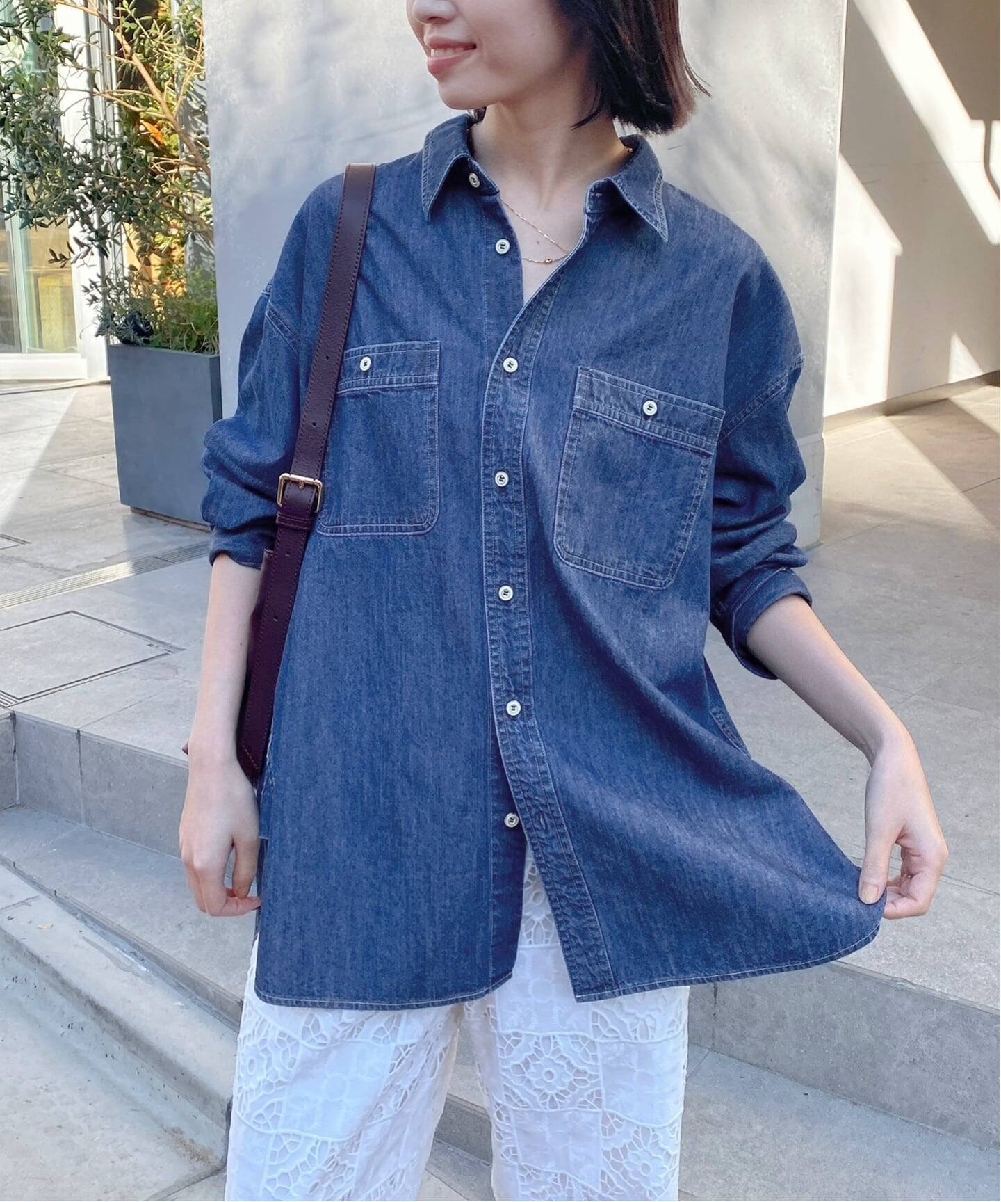 楽天市場】イエナ デニム（シャツ・ブラウス｜トップス）：レディース