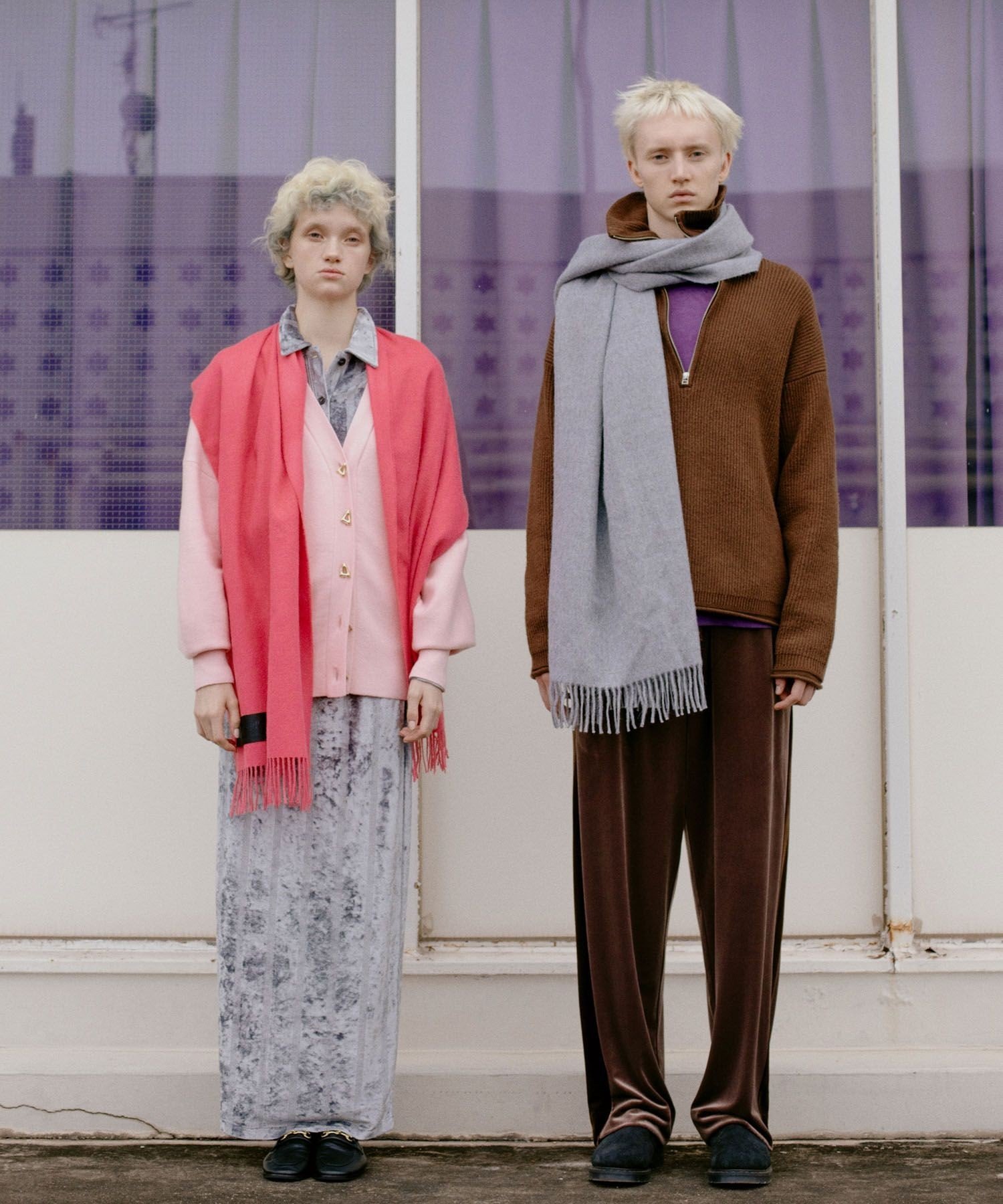 ADAM ET ROPE'｜トライアングルボタンミドルカーディガン | Rakuten