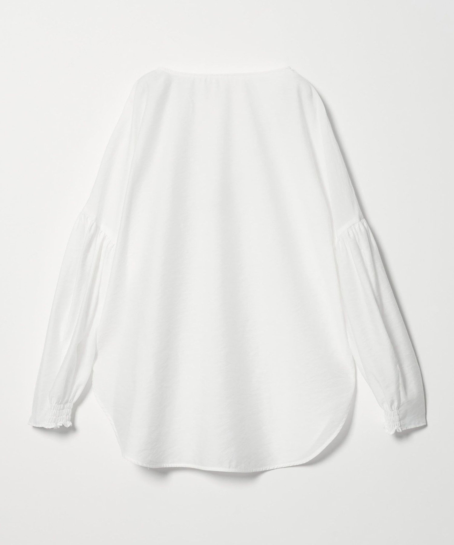 新品★ 手洗可 ギャザー長袖ブラウス 白UNITED ARROWS ¥17600 長袖シャツ / 長袖ブラウスのおすすめ人気ランキング【レディース