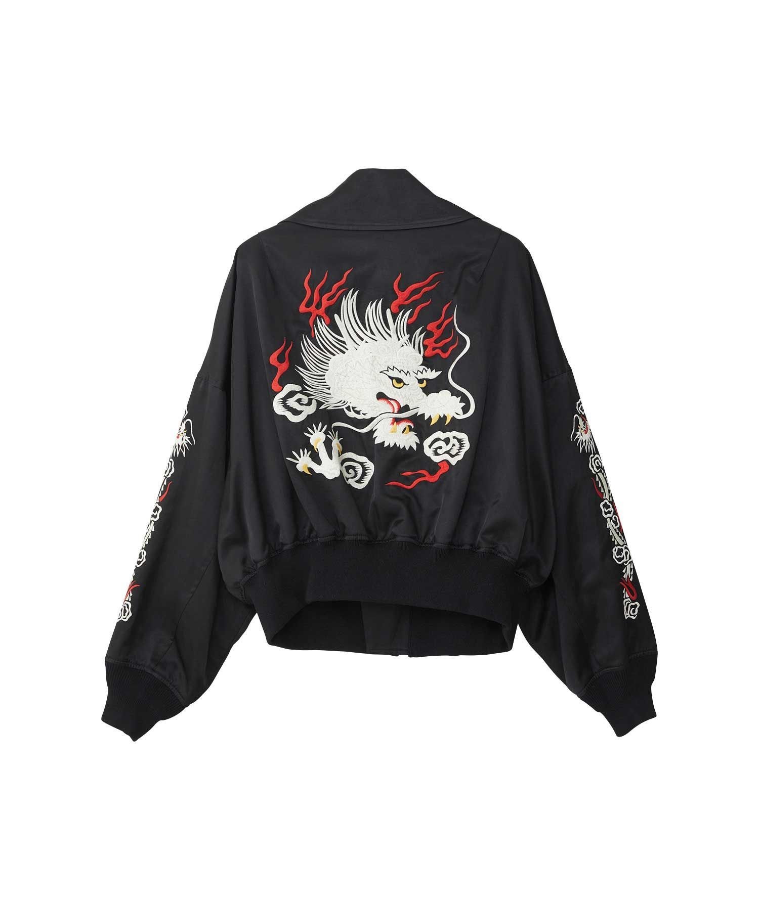 HYSTERIC GLAMOUR｜DRAGON刺繍 ライダーススカジャン | Rakuten