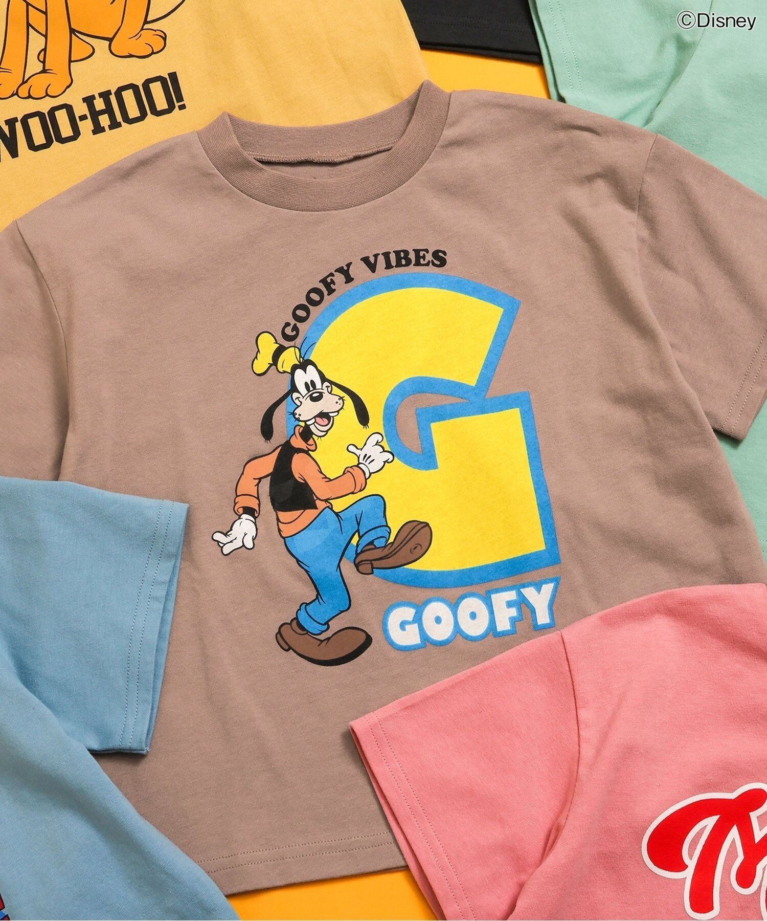 F.O.Online Store｜WEB限定 【ディズニー】ミッキー&フレンズ/Tシャツ