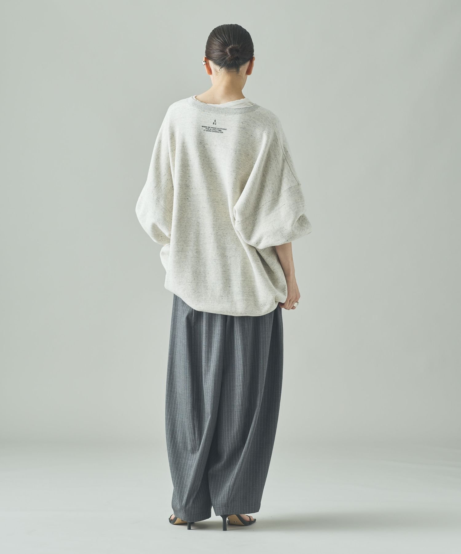 Curensology＆RC フレンチテリービッグトレーナー♢カーキ Curensology（カレンソロジー）の「Curensology(カレンソロジー)/＜&RC