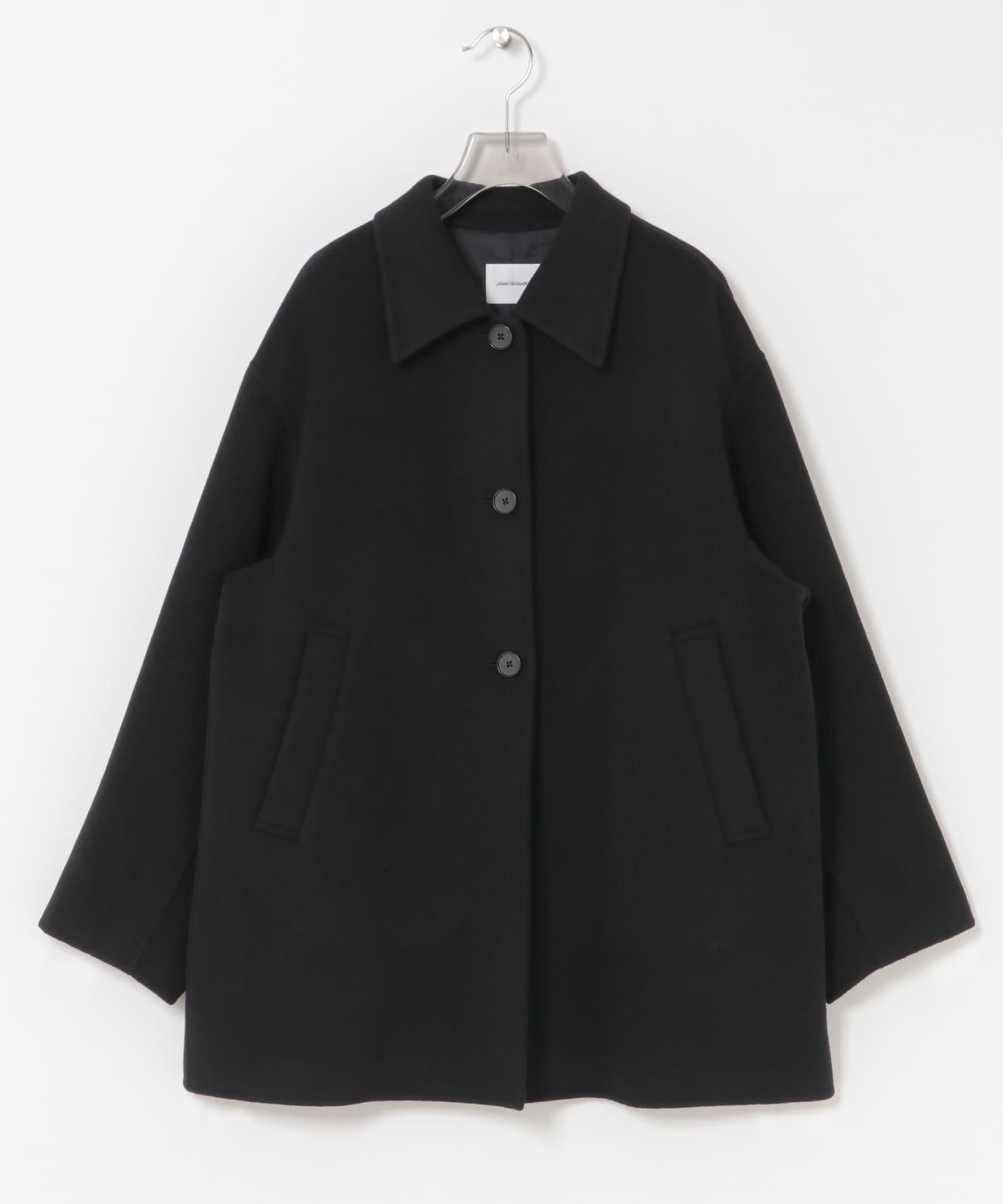 URBAN RESEARCH｜スーパー140ステンカラーリバーミドルコート