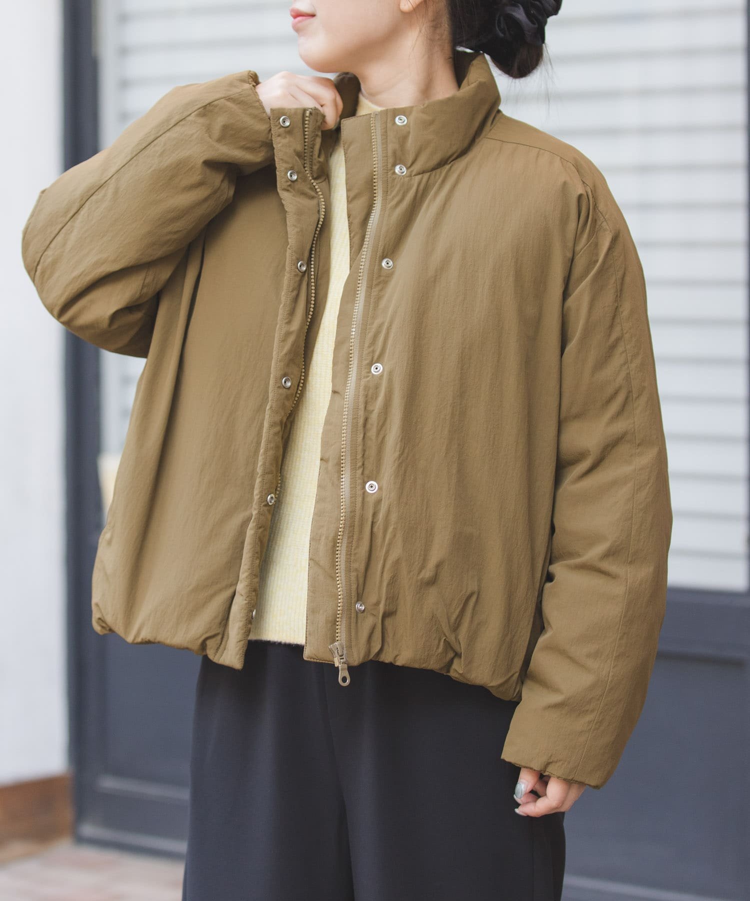 URBAN RESEARCH DOORS｜FORK&SPOON スタンドカラーダウンブルゾン