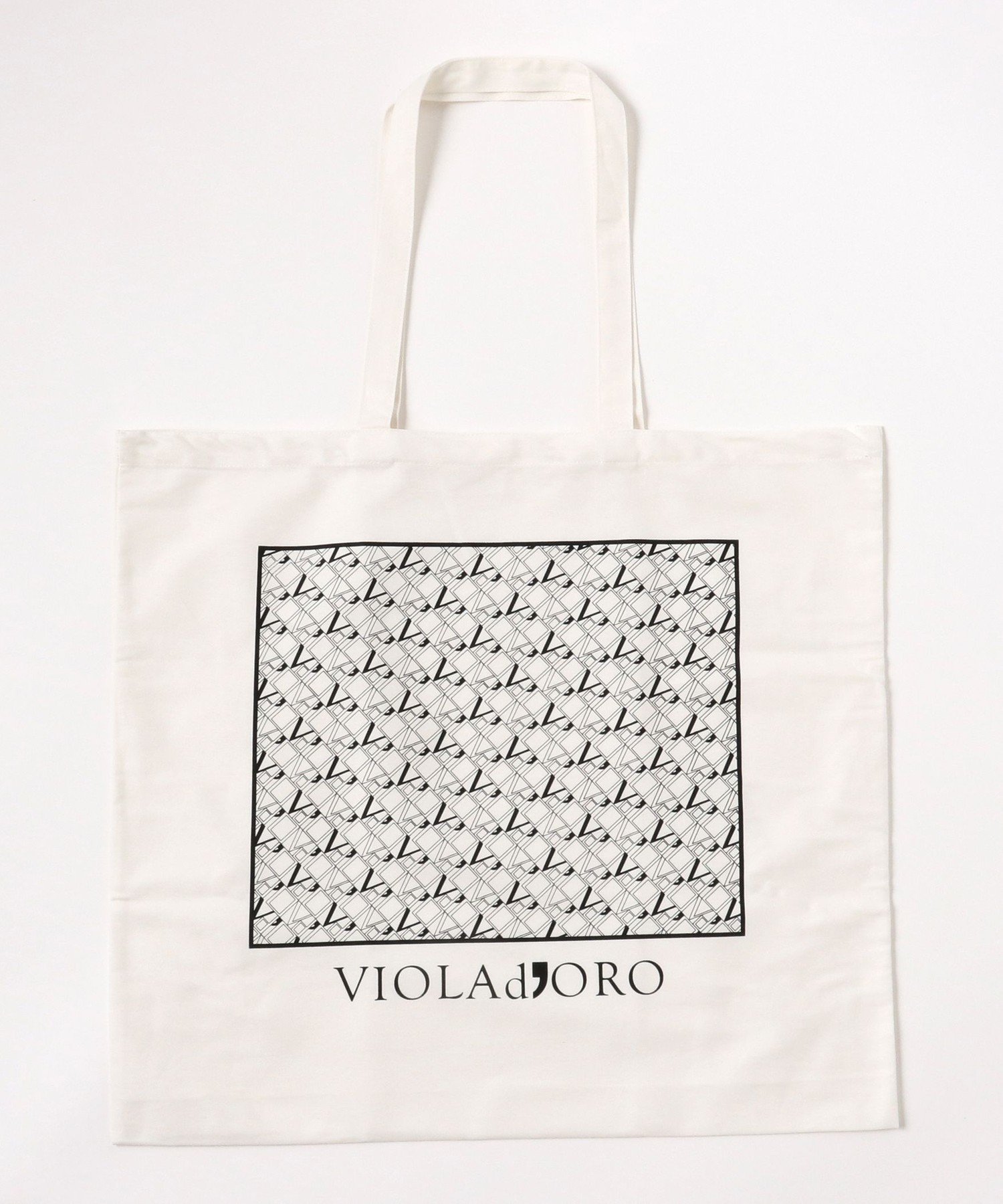 Demi-Luxe BEAMS｜【A4対応】VIOLAd'ORO / ナイロン スクエア トート