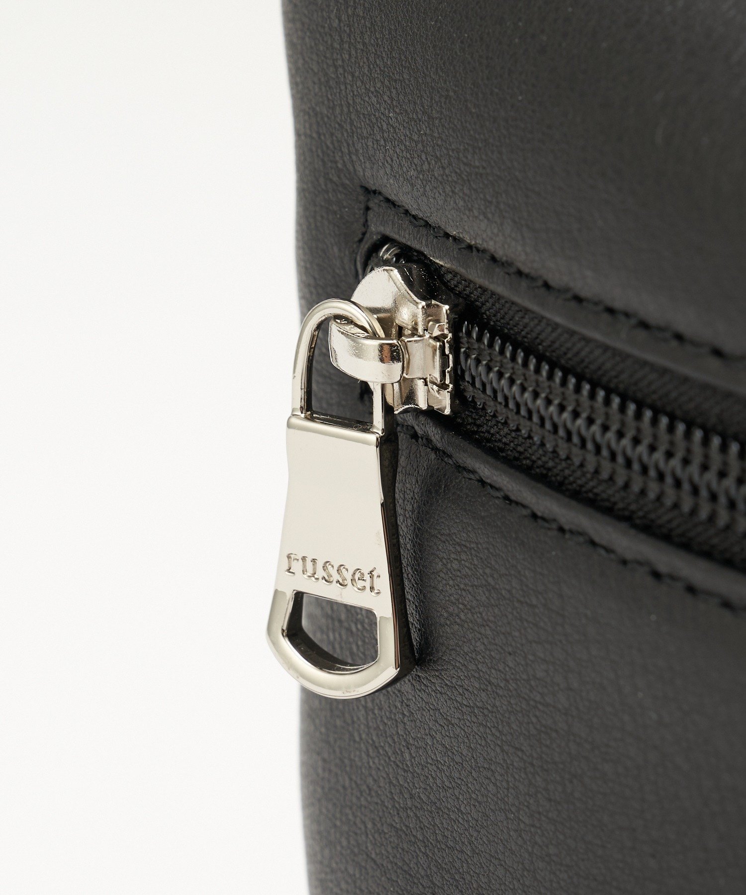 russet｜《3/4~価格改定》ソフトレザーシンプルショルダーバッグ