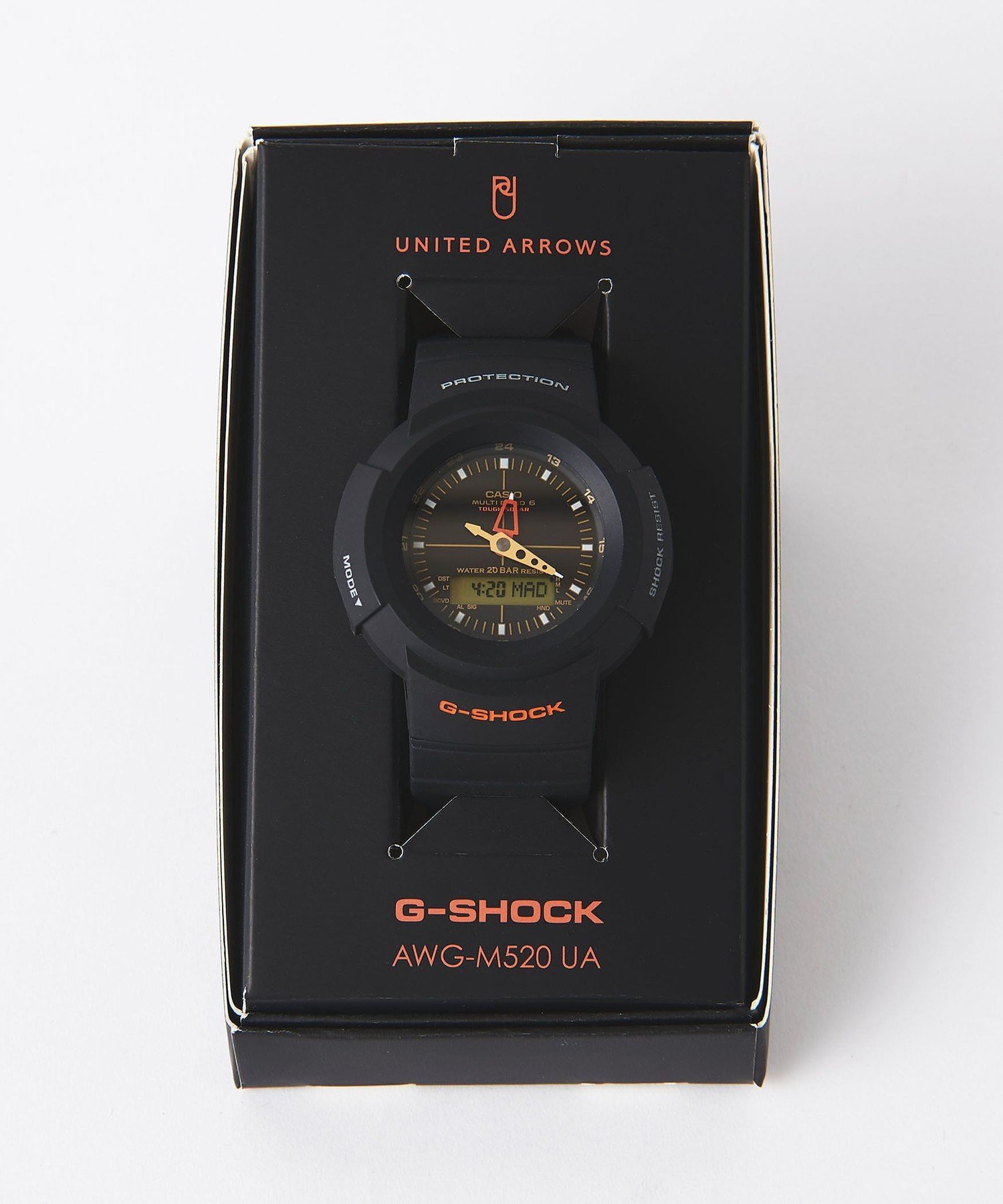 G-SHOCK ユナイテッドアローズ　別注　AWG-M520 UA UNITED ARROWS EXCLUSIVE CASIO G-SHOCK for UNITED ARROWS “AWG-M520UA”