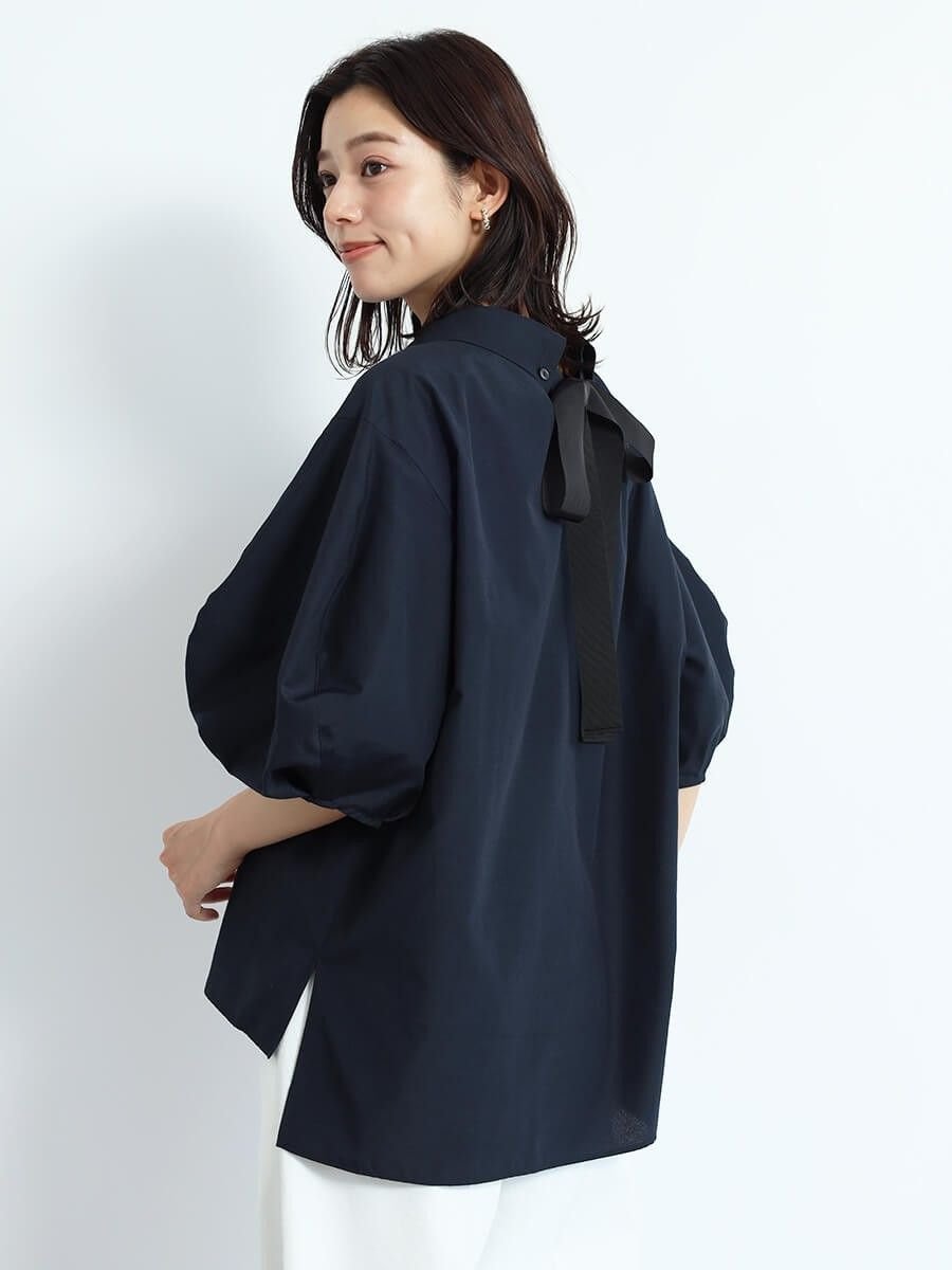 Vin｜バックリボンパフスリーブブラウス | Rakuten Fashion(楽天