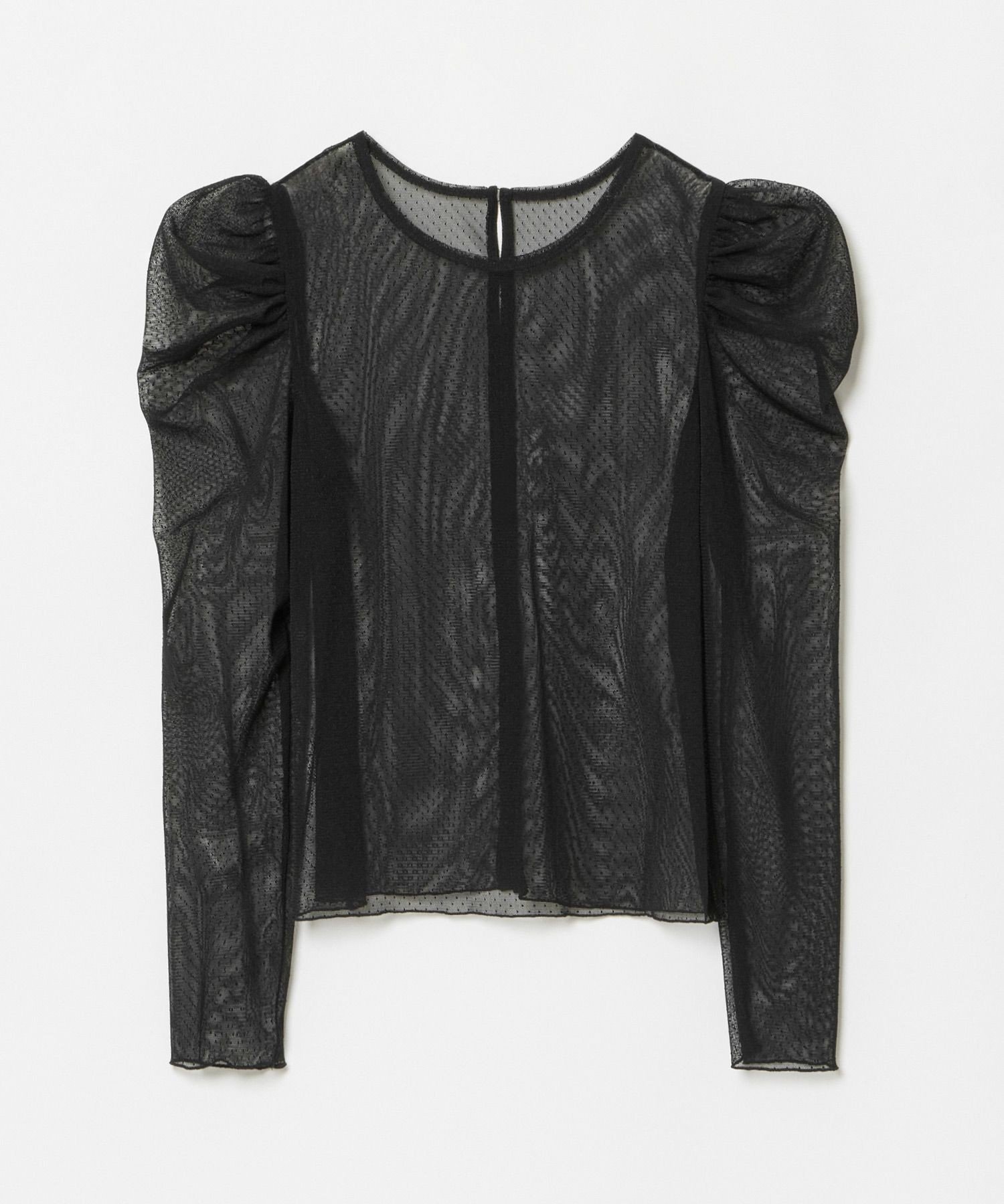 allureville｜【LOULOU WILLOUGHBY】ドットチュールジコスリーブプル