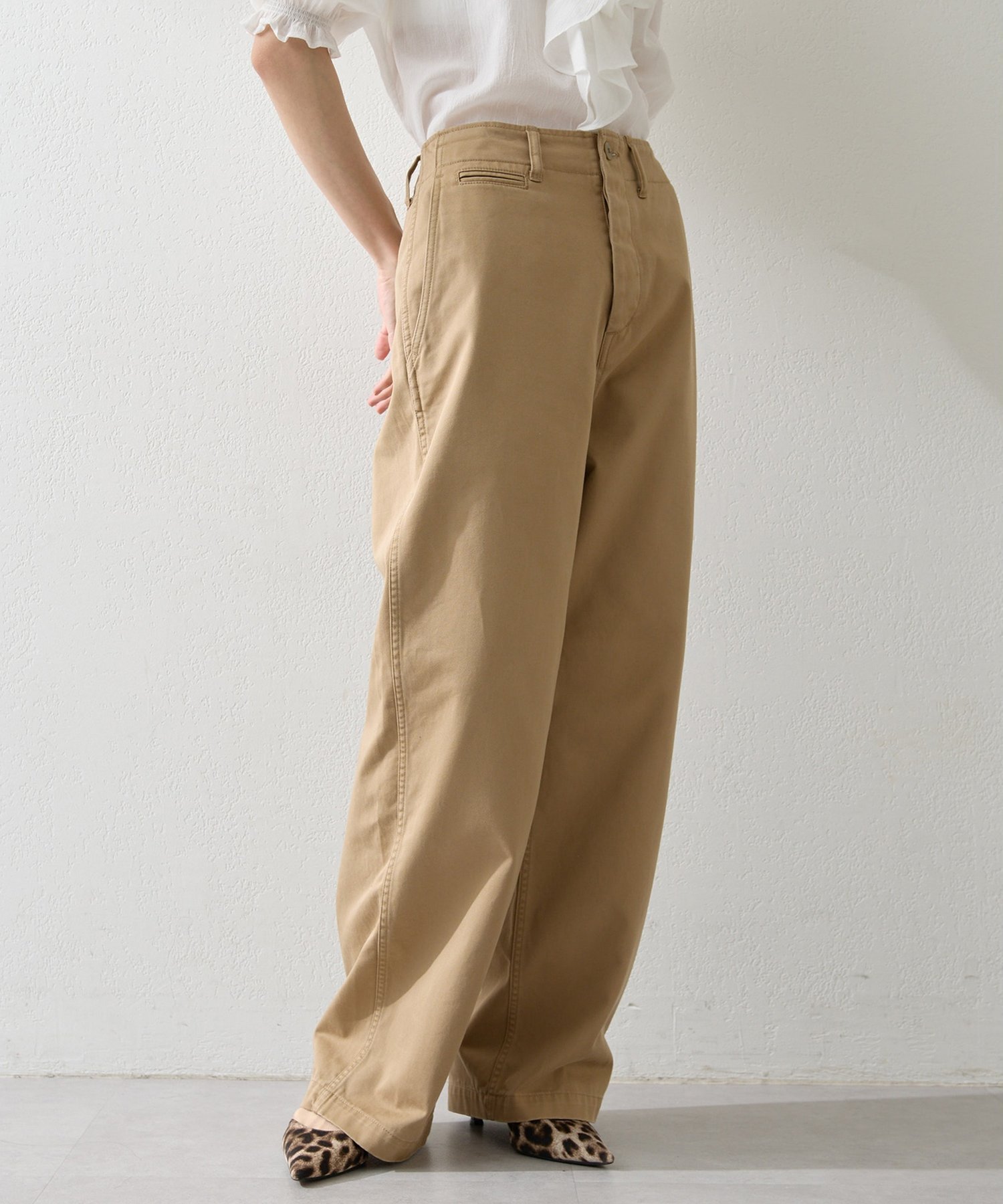 Whim Gazette｜バイオ加工チノパンツ | Rakuten Fashion(楽天