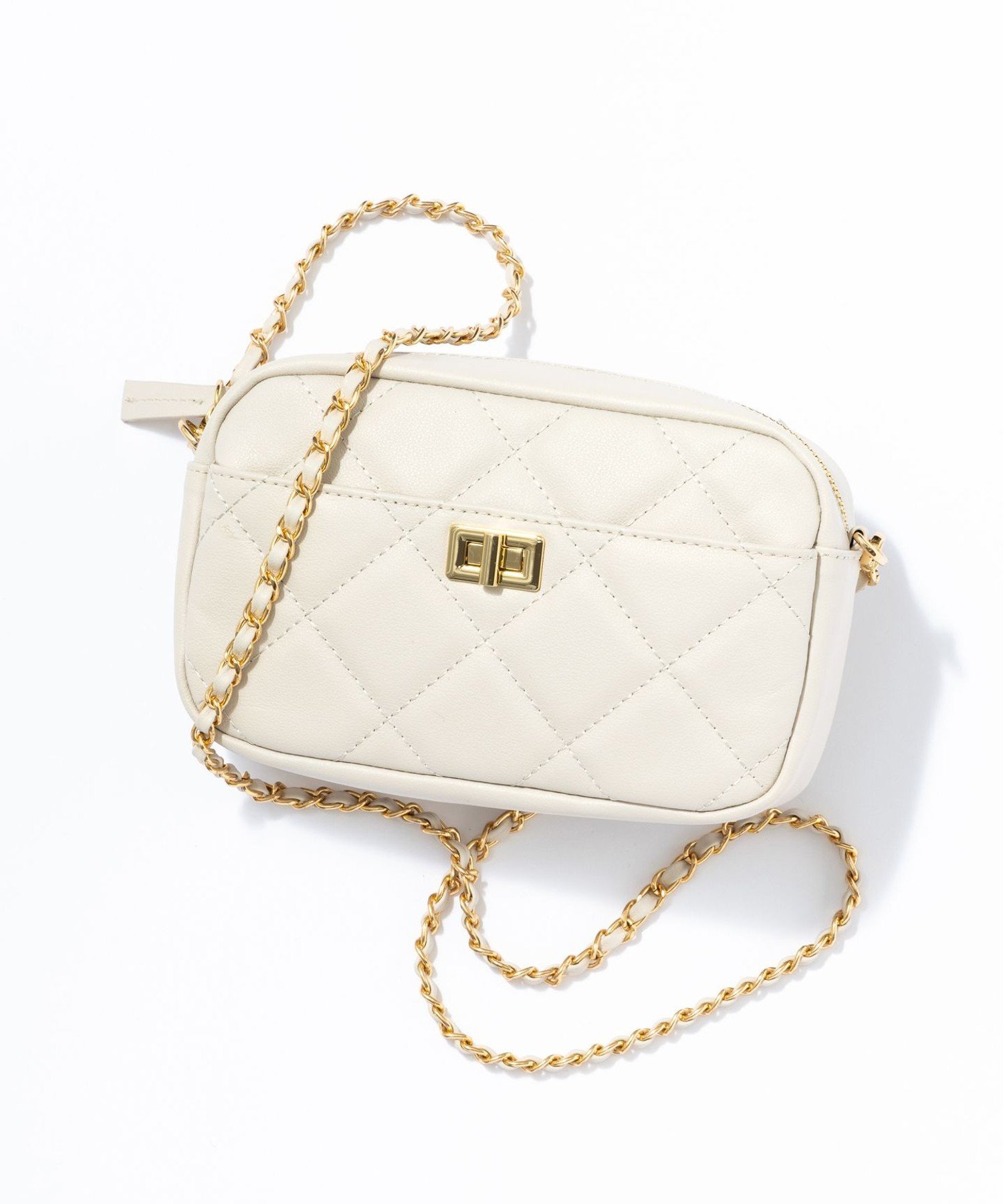 23区｜ファスナー キルティング ショルダーバッグ | Rakuten Fashion