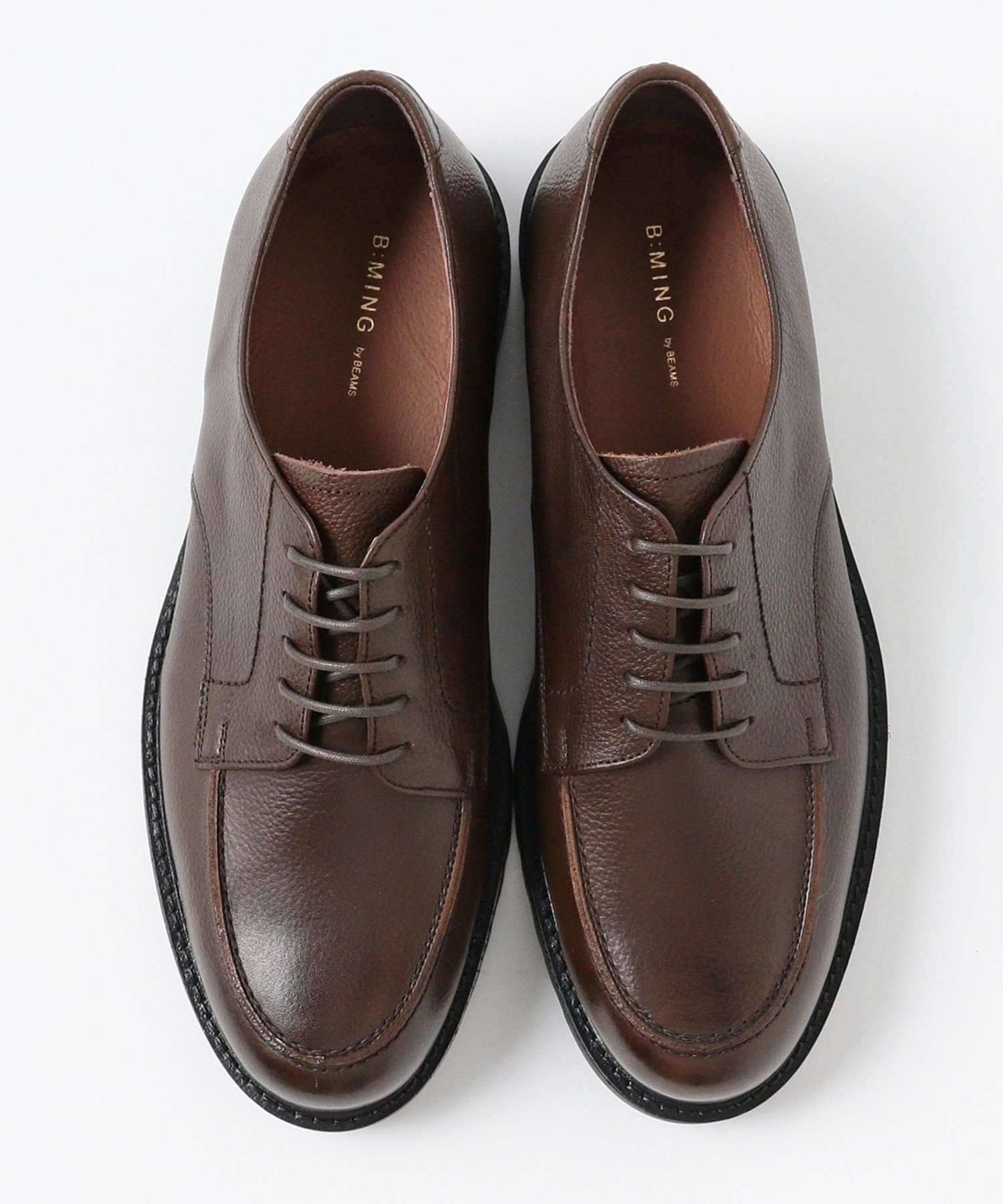 B:MING LIFE STORE by BEAMS｜ラウンド U-チップ シューズ 通勤 新生活